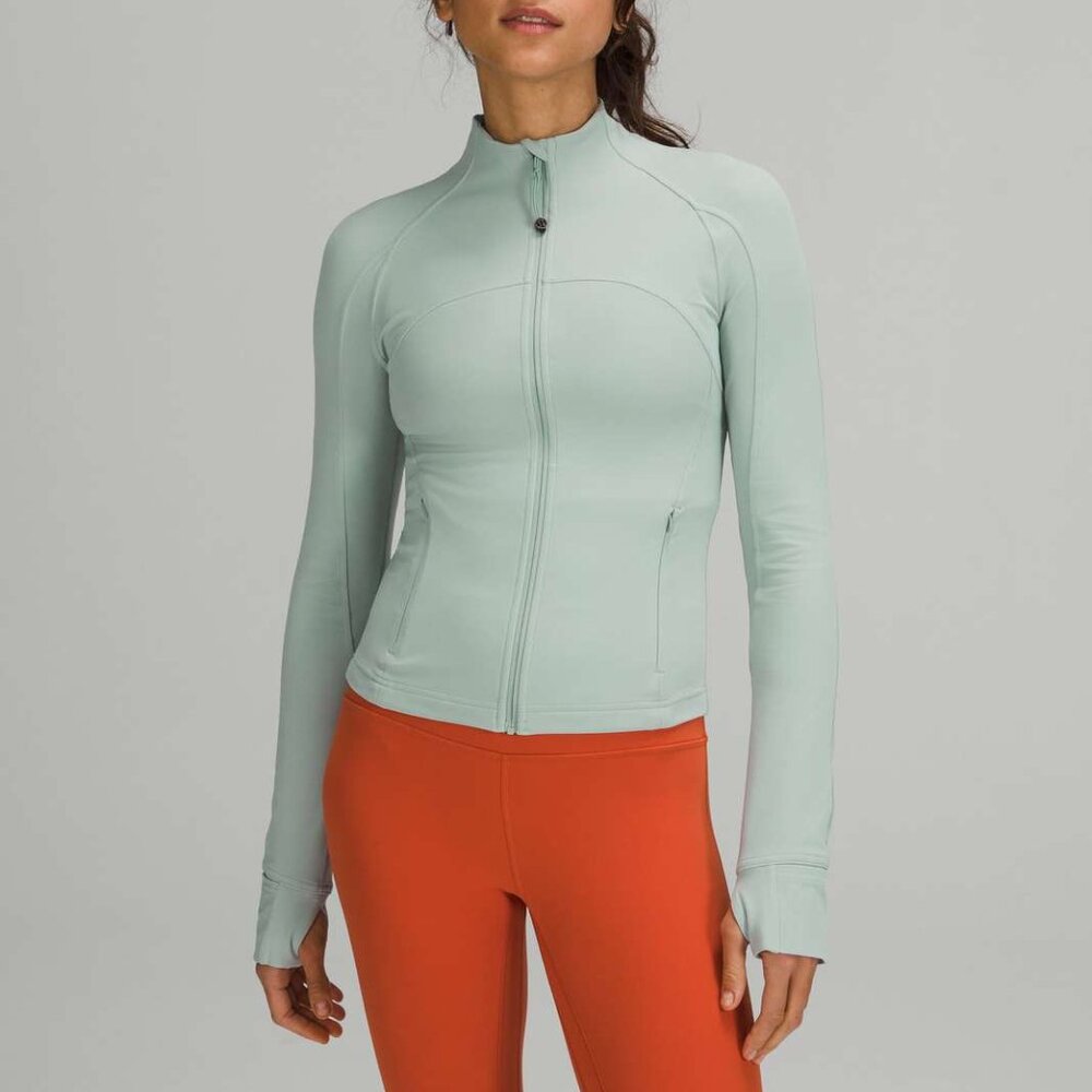 COPY - Nulu Cropped Define Jacket, Size 6 (Silver Blue)